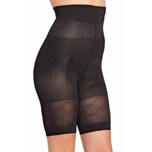 Strapless Body Shaper Tummy Butt Thigh Shapewear Black